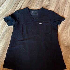 FIGG scrub shirt black